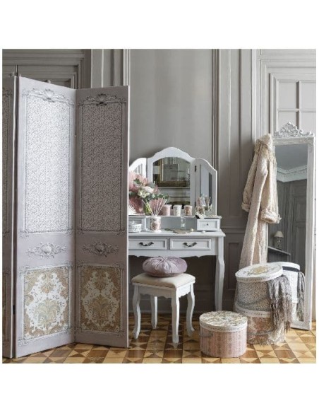 specchio da terra shabby chic Mathilde m-Sindy Arredo