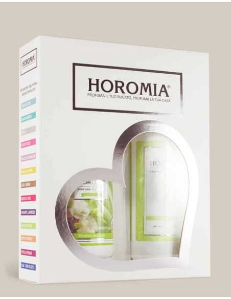 Horomia offerte Horotwins Musica del Sole Profuma Bucato e DeoSpray H-