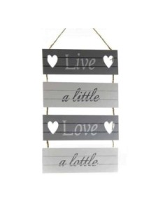 Decorazione Appendino Targhette in Legno Shabby SHIC | Sindy Arredo