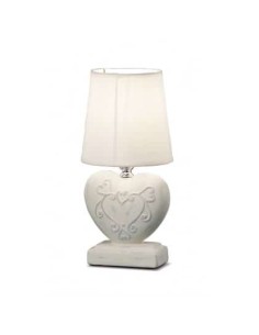 Lampada Moderna da tavolo con base in ceramica "Antibes" -Sindy Arredo