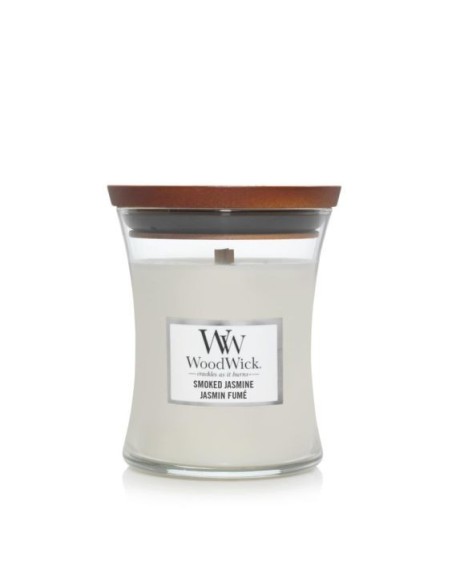 Woodwick offerte candele giara media smoked jasmine 1725449E