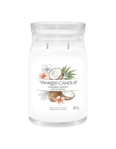 Yankee Candle Candele profumate signature Giara grande coconut beach 1629967E