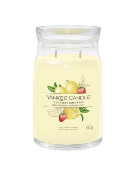 Yankee Candle Candele profumate Signature grandi Iced Berry Lemonade 1629983E