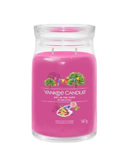 Yankee Candle Candela signature giara grande art in the park 1728890E