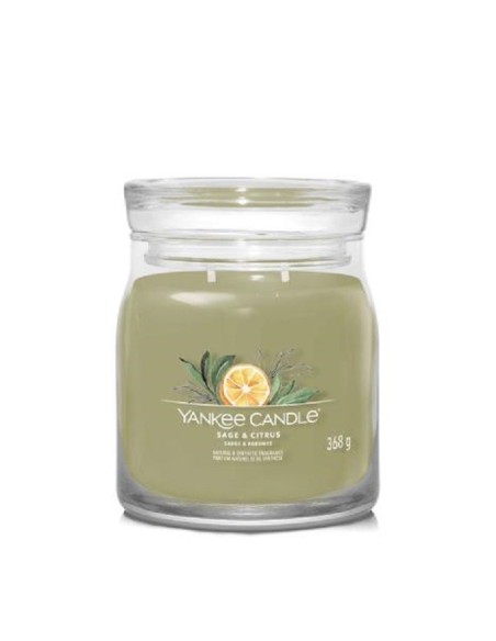 Yankee Candle Candela signature giara media Sage & Citrus 1629995E