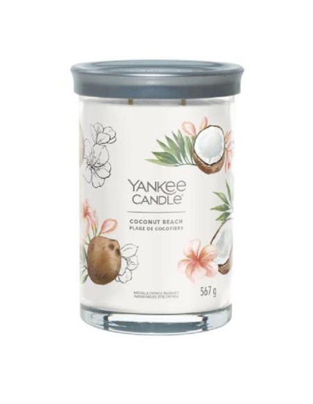 Yankee Candle Candele profumate grandi tumbler coconut beach 1630035E