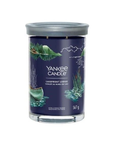 Yankee Candle Candela profumata grande tumbler Lakefront Lodge 1630058E