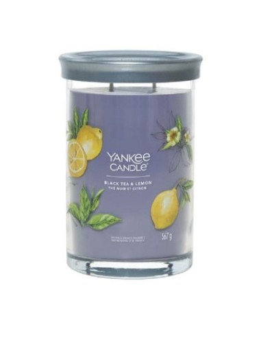 Yankee Candle Candela profumata grande tumbler Black Tea & Lemon 1630046E