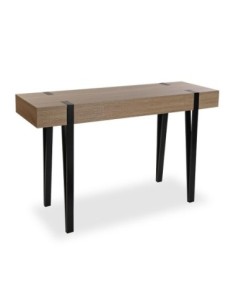 Tavolo consolle industrale in legno e metallo 20880085