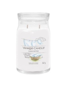 Yankee candle offerte candele profumate Clean Cotton giara grande 1630644E