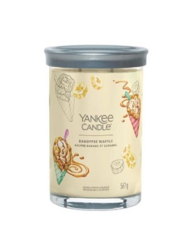 Candele profumate yankee candle banoffe waffle offerte grande tumbler 1734823E