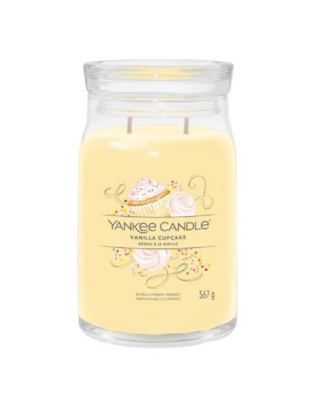 Candele profumate yankee Candle giara Signature Vanilla Cupcake 1629969E