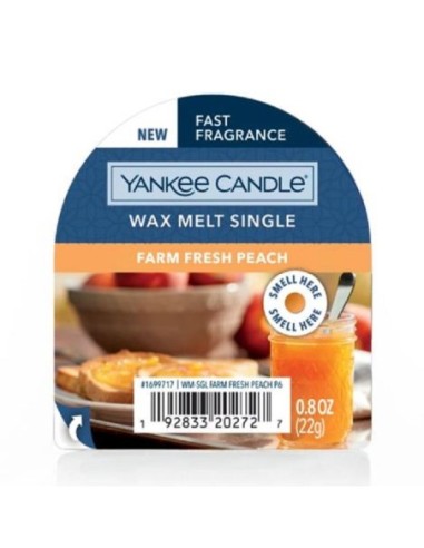 Yankee candle wax melt Farm Fresh Peach 1699717E