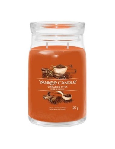 Candele profumate yankee giara in vetro Cinnamon Stick 1701372E