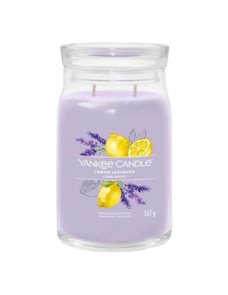 Yankee Candle candele profumate giara in vetro Lemon Lavender 1629970E