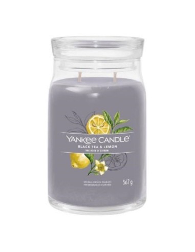 Candele profumate Yankee Candle Black tea & lemon 1629978E