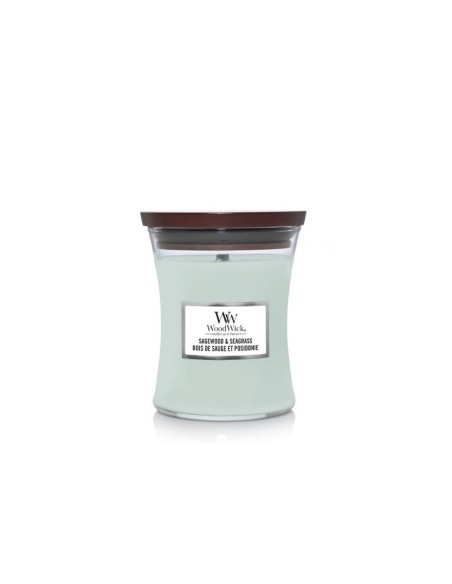 Woodwick offerte Candele Sagewood & Seagrass 1728613E