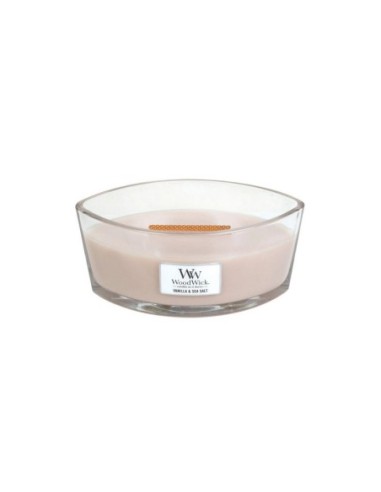 Woodwick candele profumate Vanilla & Sea Salt Ellipse 76191E