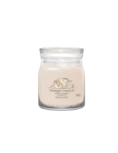 Yankee Candle Candele profumate Signature medie Warm Cashmere 1701390E