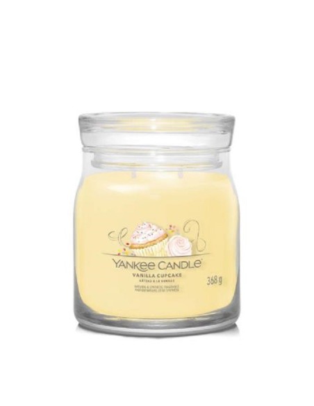 Candele profumate Yankee giara in vetro Signature Vanilla Cupcake 1630003E