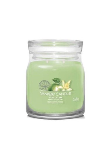 Yankee Candle Vanilla Lime candele giara in vetro 1630670E