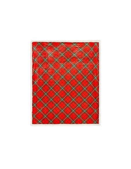 Plaid Natalizio tartan Nuvole di Stoffa MD240901