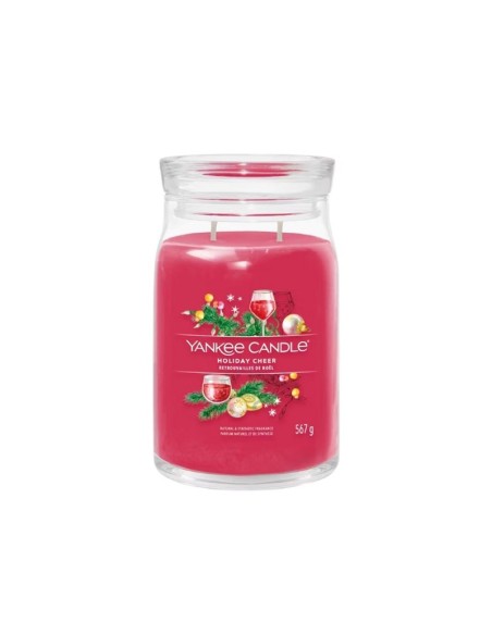 Yankee Candle candele signature grandi Holiday Cheer 1743384E