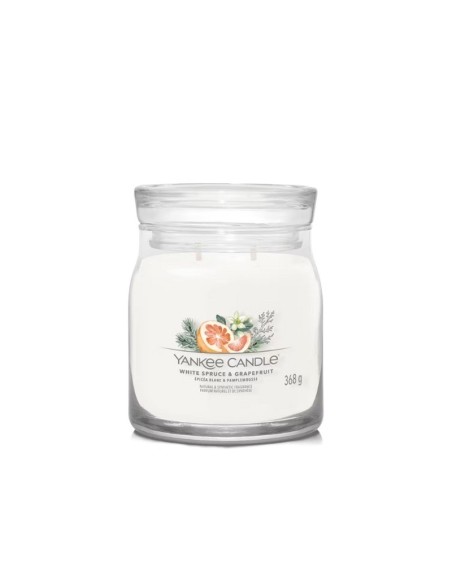 Yankee Candle Candele signature White Spruce & Grapefruit 1630026E