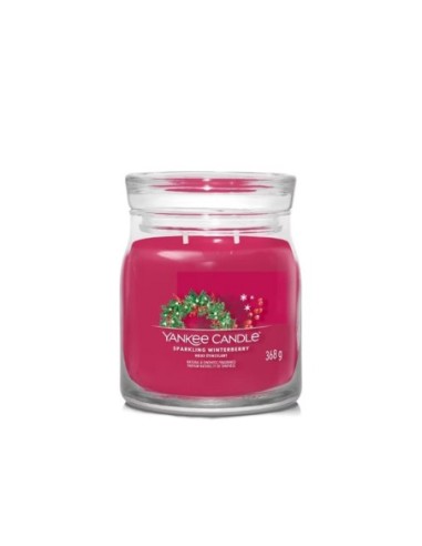 Yankee Candle Candele Signature Sparkling Winterberry 1743372E