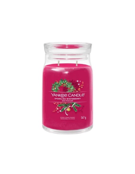 Yankee Candle Candele giara Signature Sparkling Winterberry 1743373E