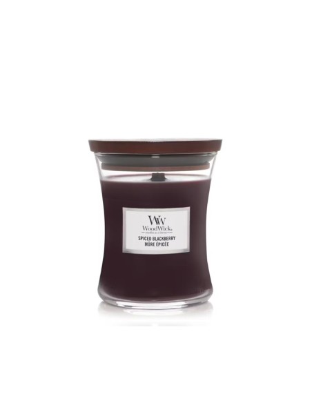 Yankee Candle Candele Woodwick Spiced Blackberry 92078E