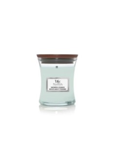 Candele Woodwick Sagewood & Seagrass giara piccola 1728621E