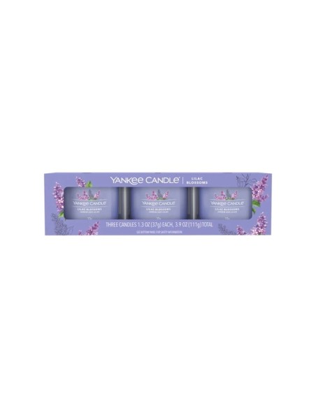 Confezioni regalo Set 3 Candele profumate Lilac Blossoms