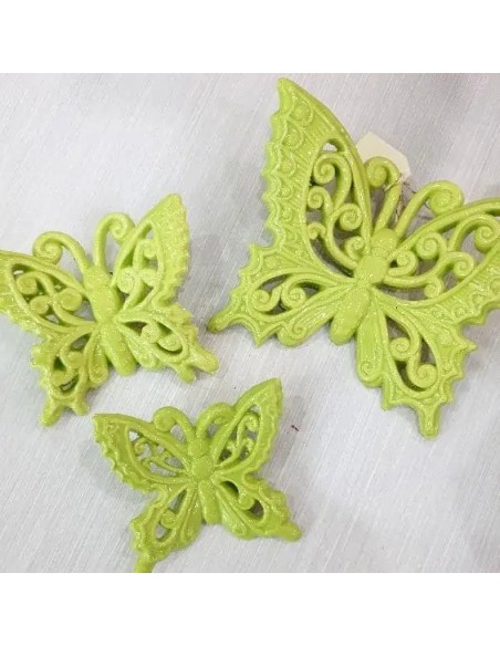 Farfalla appendino in ceramica