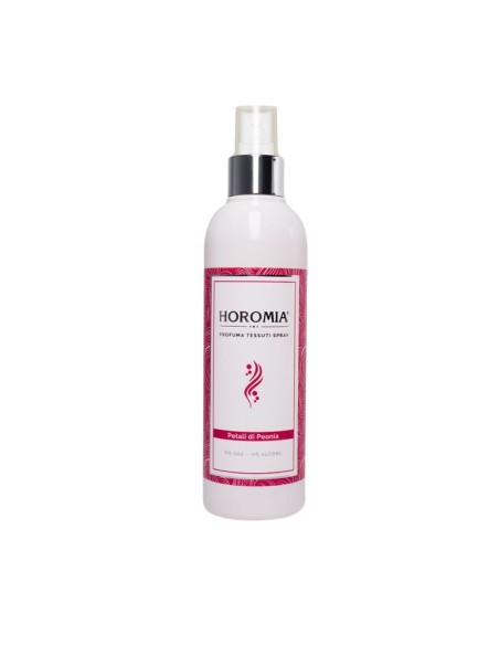 Horomia offerte Deo Tessuti Spray Petali di Peonia H-071