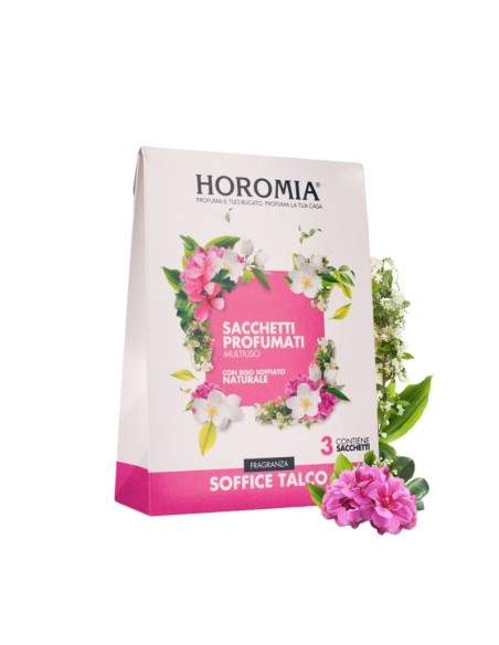 Horomia Sacchetti profumati multiuso Soffice Talco H-116