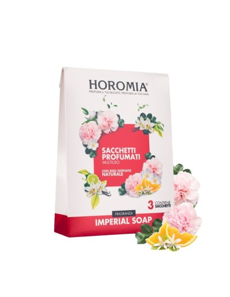 Horomia sacchetti multiuso profumo Imperial Soap H-131