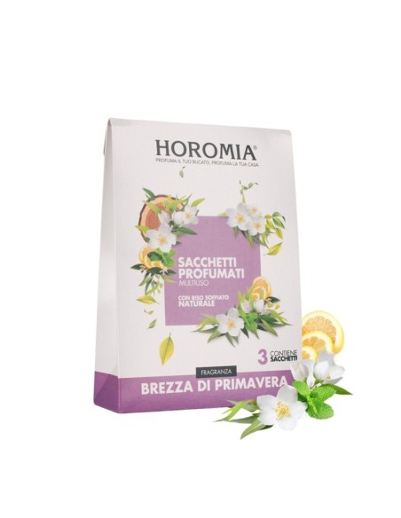 Horomia offerte  sacchetti profumati multiuso Brezza Di Primavera H-126