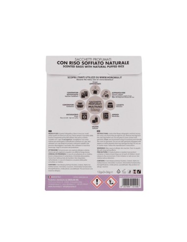 Horomia offerte  sacchetti profumati multiuso Brezza Di Primavera H-12