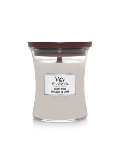 Woodwick candele profumate giara media Warm Wool 1725452E