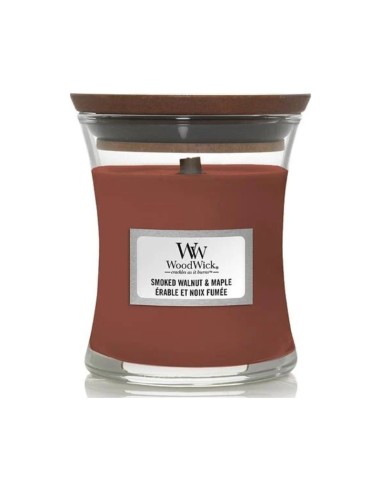 Candele profumate Woodwick medie Smoked Walnut & Maple 1694648E