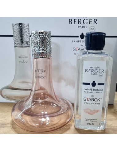 Lampe Berger Paris Cofanetto x starck olio 500ml Peau de Soie MB-4741