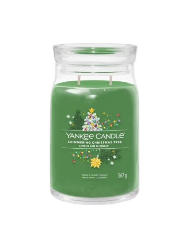 Yankee Candle offerte Candele grandi Shimmering Christmas Tree 1743380E