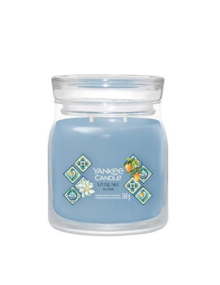 Candele profumate Signature Yankee Candle media Azure Sky 2642889E