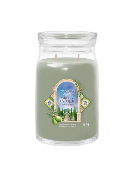 Yankee Candle offerte Candele grandi Olive & Cipress 2642888E