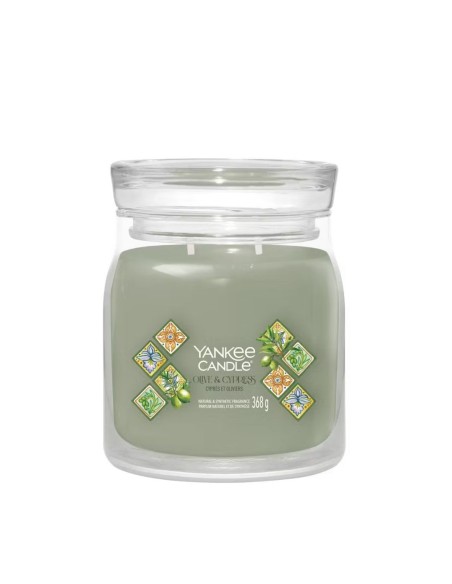 Candele profumate Signature Yankee Candle media Olive & Cypress 2642887E