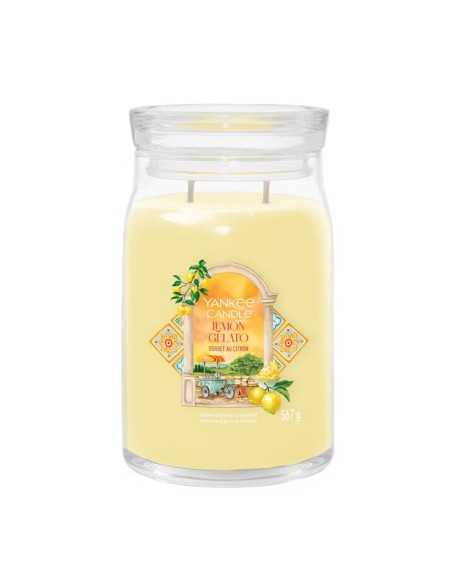 Yankee Candle offerte Candele grandi Lemon Gelato 26428 - Sindy arredo