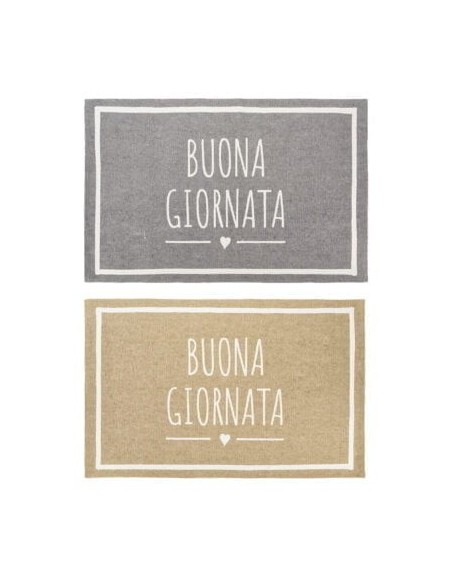 Nuvole di Stoffa assortimento tappeti con scritta KCT240601