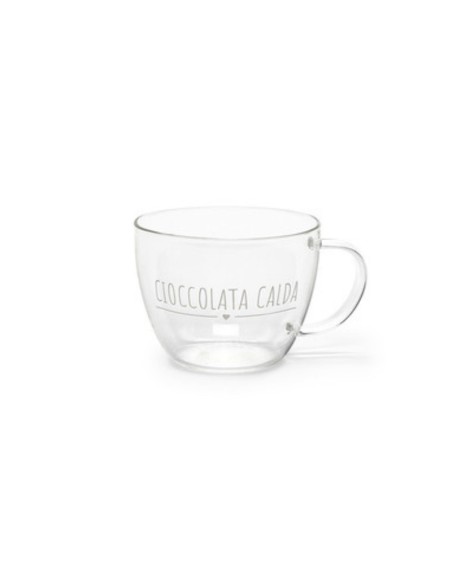 Tazza Borosilicato Cioccolata Nuvole di Stoffa ZHH221406