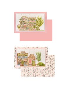 Nuvole di Stoffa tovagliette americane cotone La Vie En Rose HTH250114